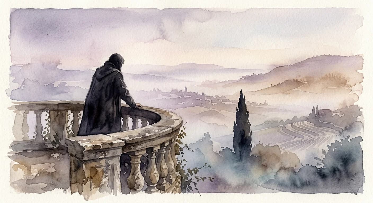 Artistic representation of ennui