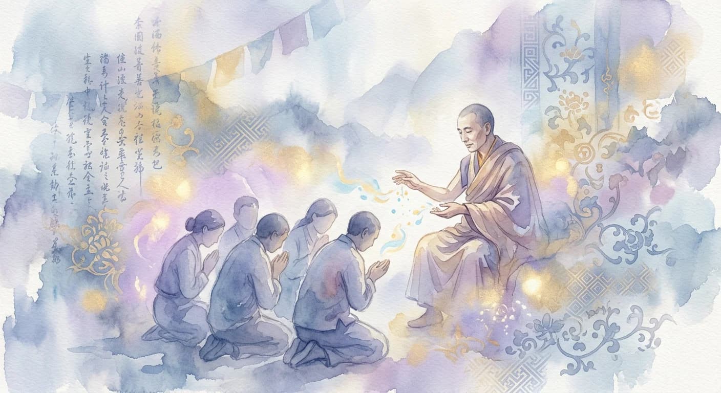 Artistic representation of wang