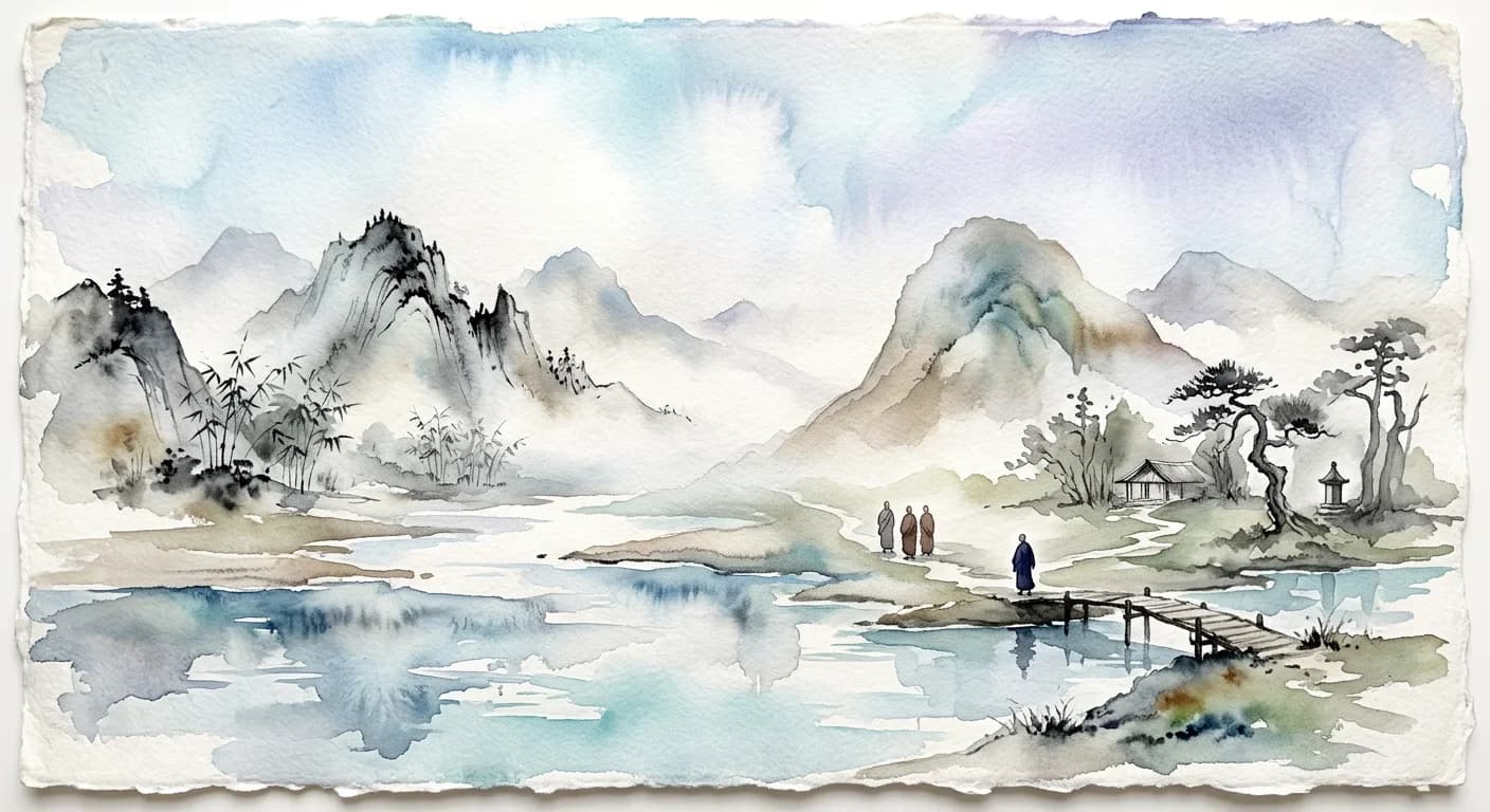 Artistic representation of dzogchen