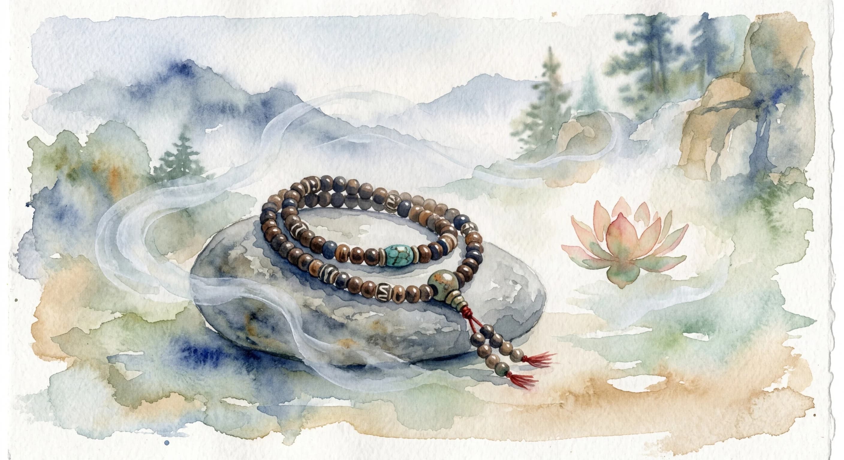 Artistic representation of mala