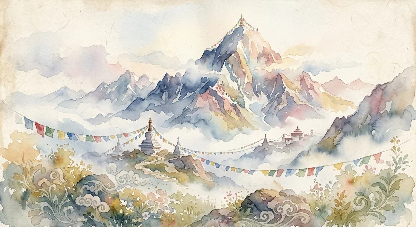 Artistic representation of rangjung