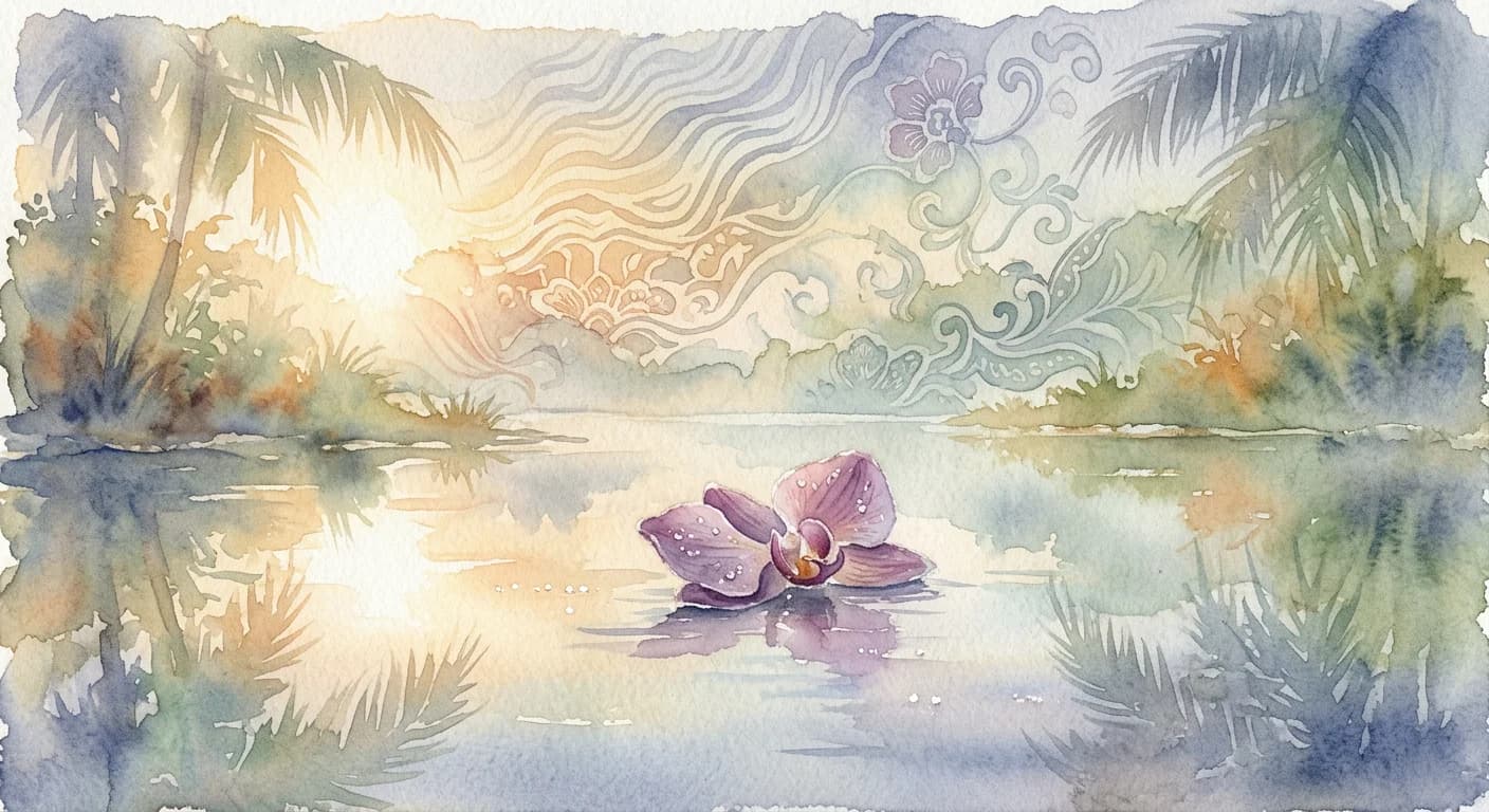 Artistic representation of Rezeki