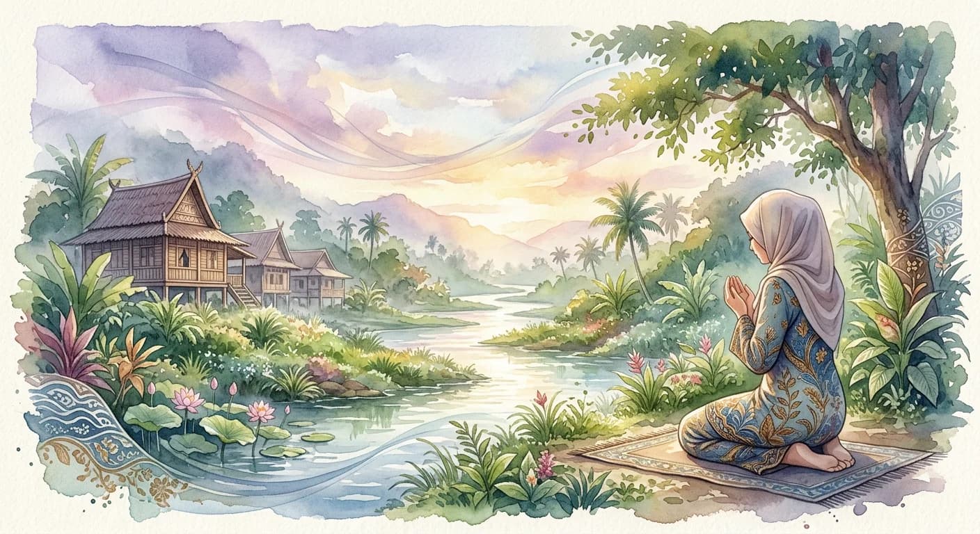 Artistic representation of Berkat