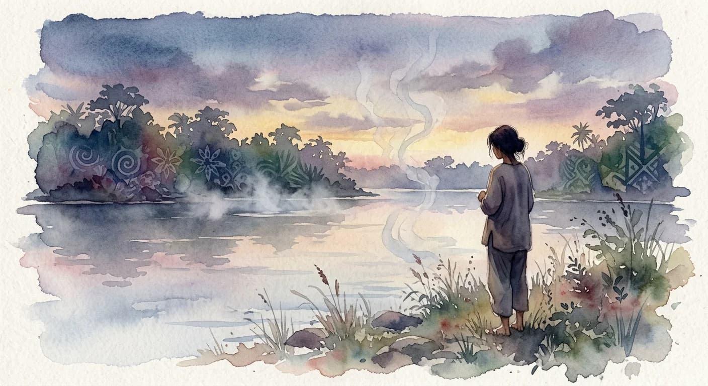Artistic representation of Terkebil-kebil