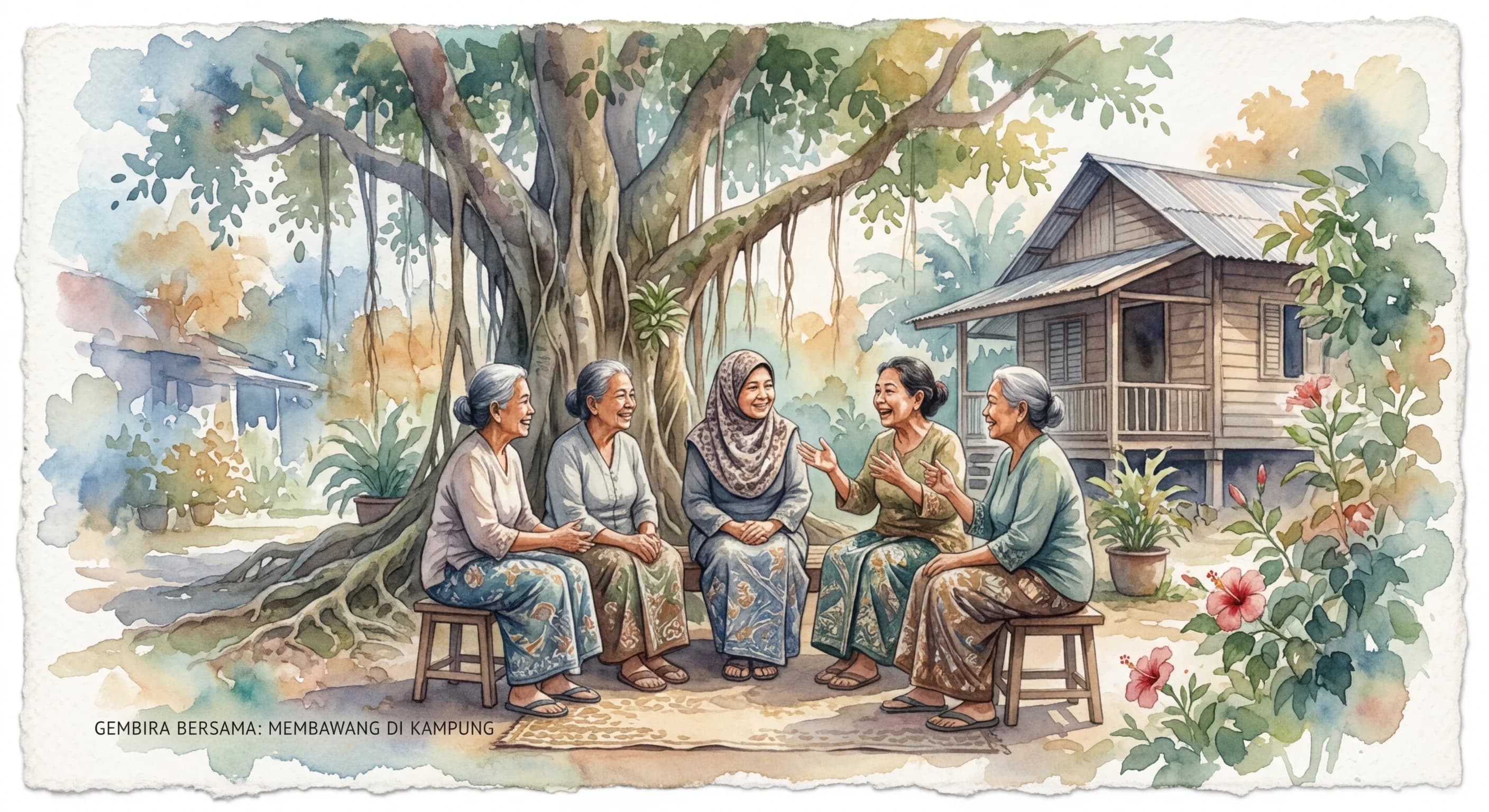 Artistic representation of Membawang