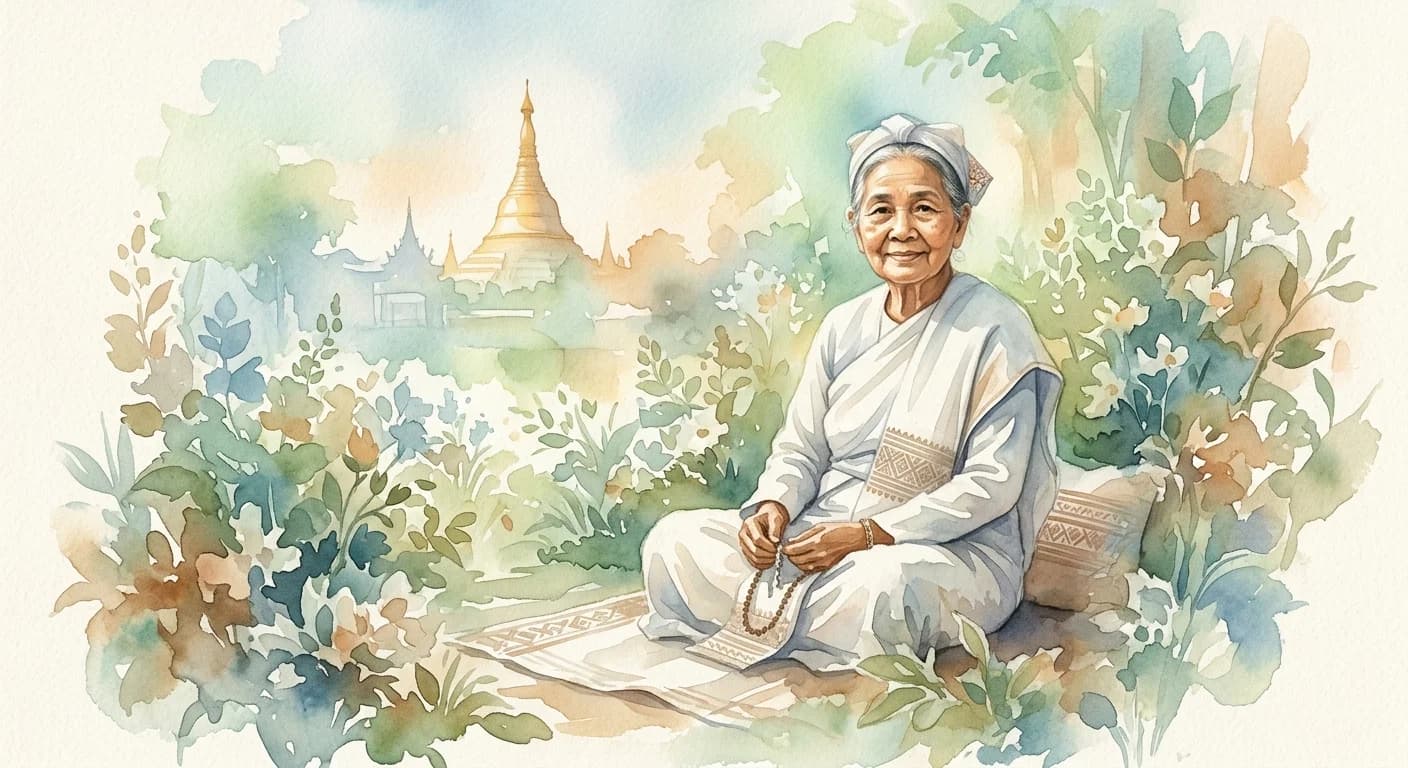 Artistic representation of Sa-ya-gyi