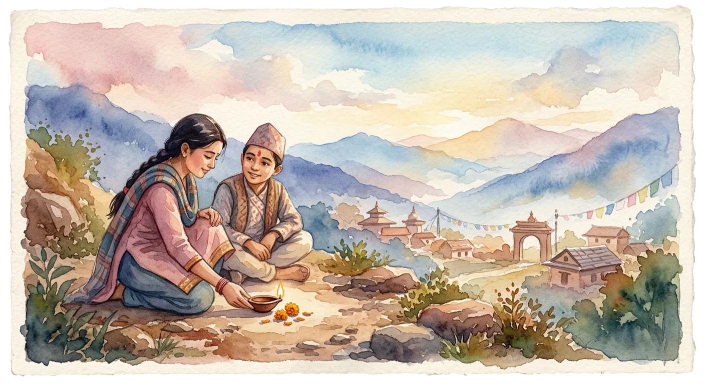Artistic representation of Bhaido