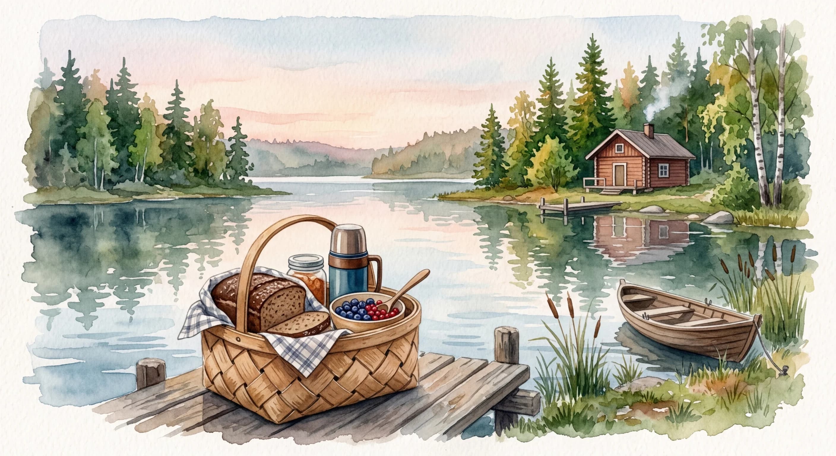 Artistic representation of eväät