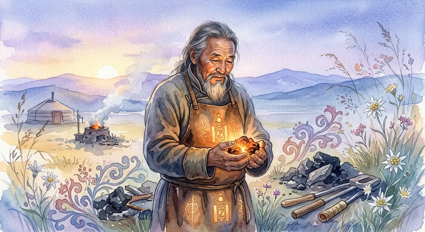 Artistic representation of Дархан (Darkhan)