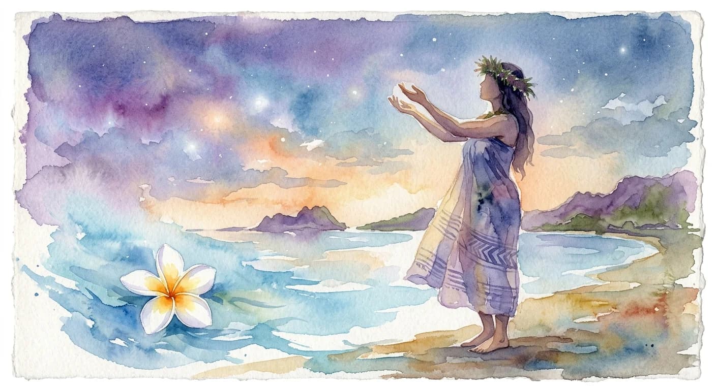 Artistic representation of Hula