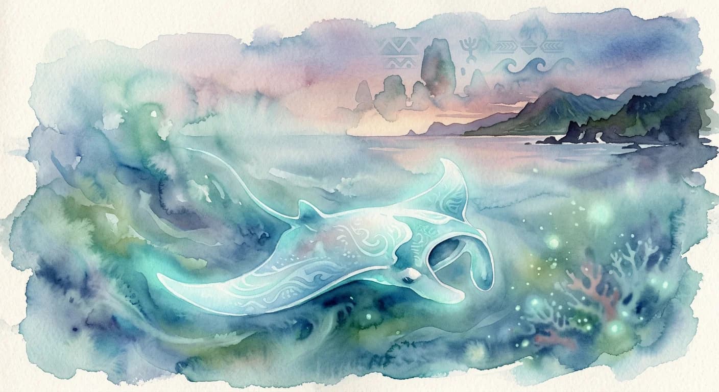 Artistic representation of 'Aumakua