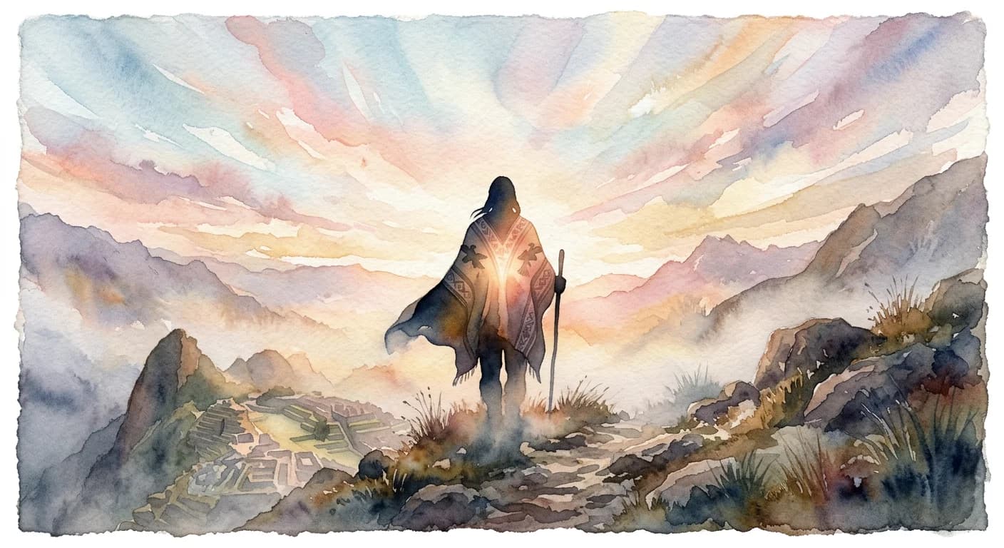 Artistic representation of K'anchay