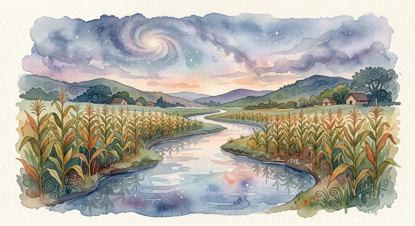 Artistic representation of xihuitl