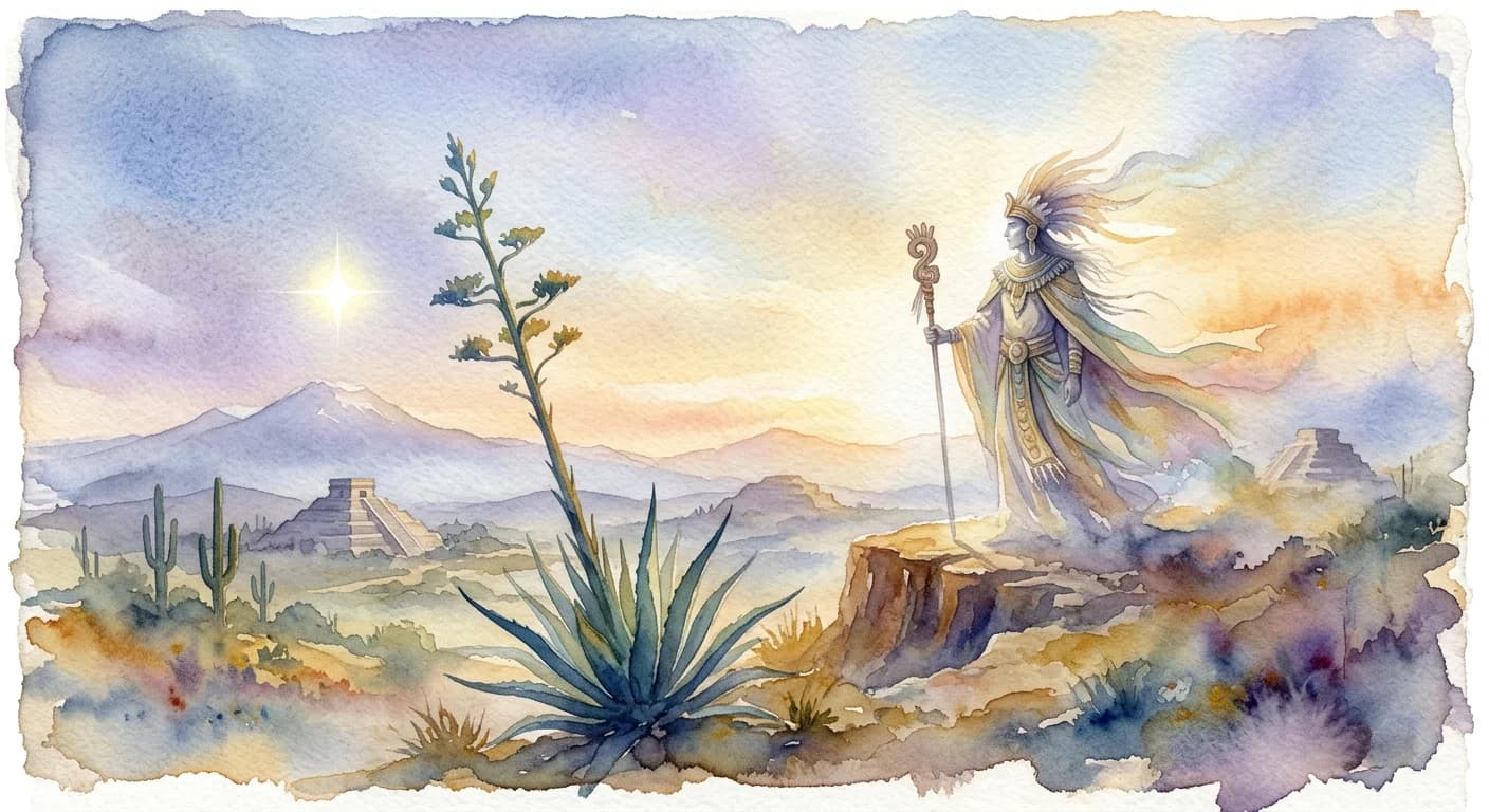 Artistic representation of tlahuizcalpantecuhtli