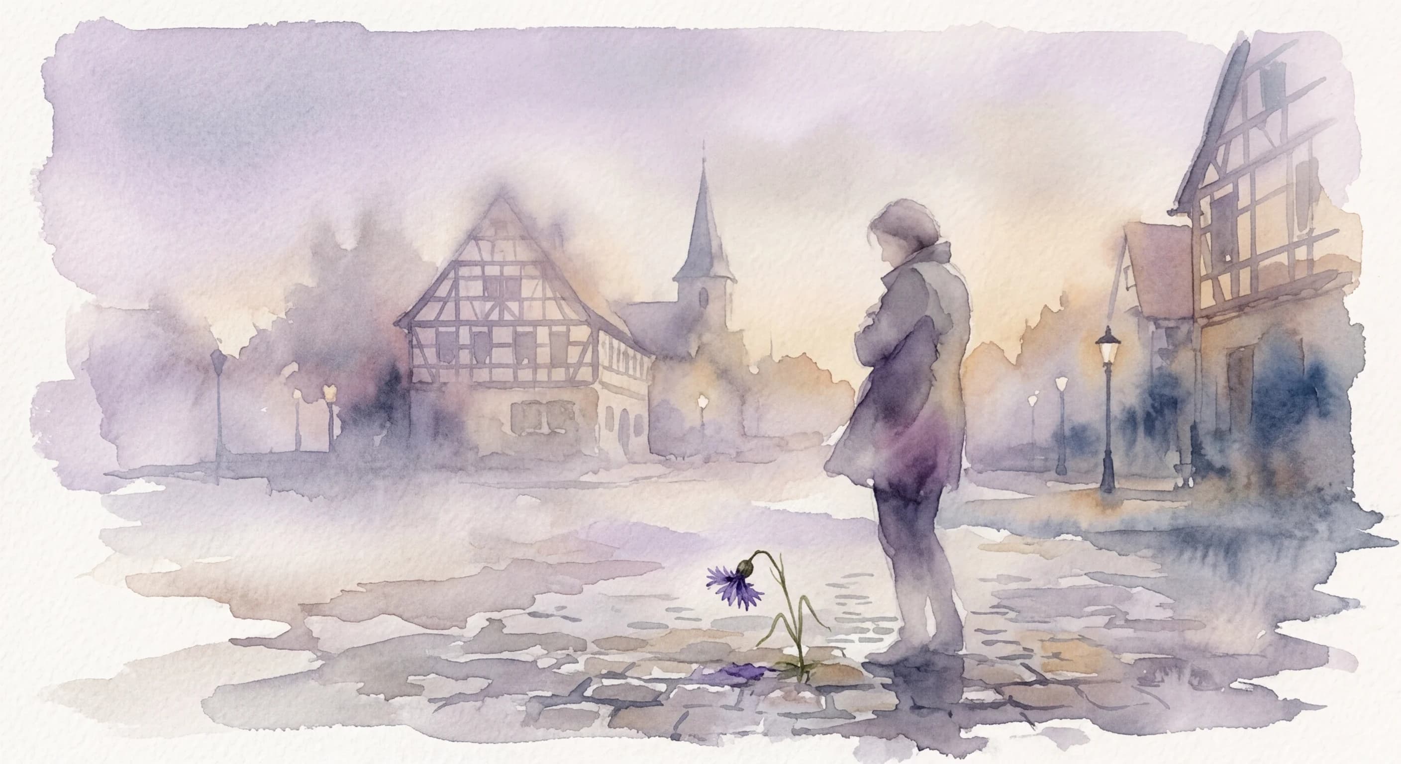 Artistic representation of Fremdschämen