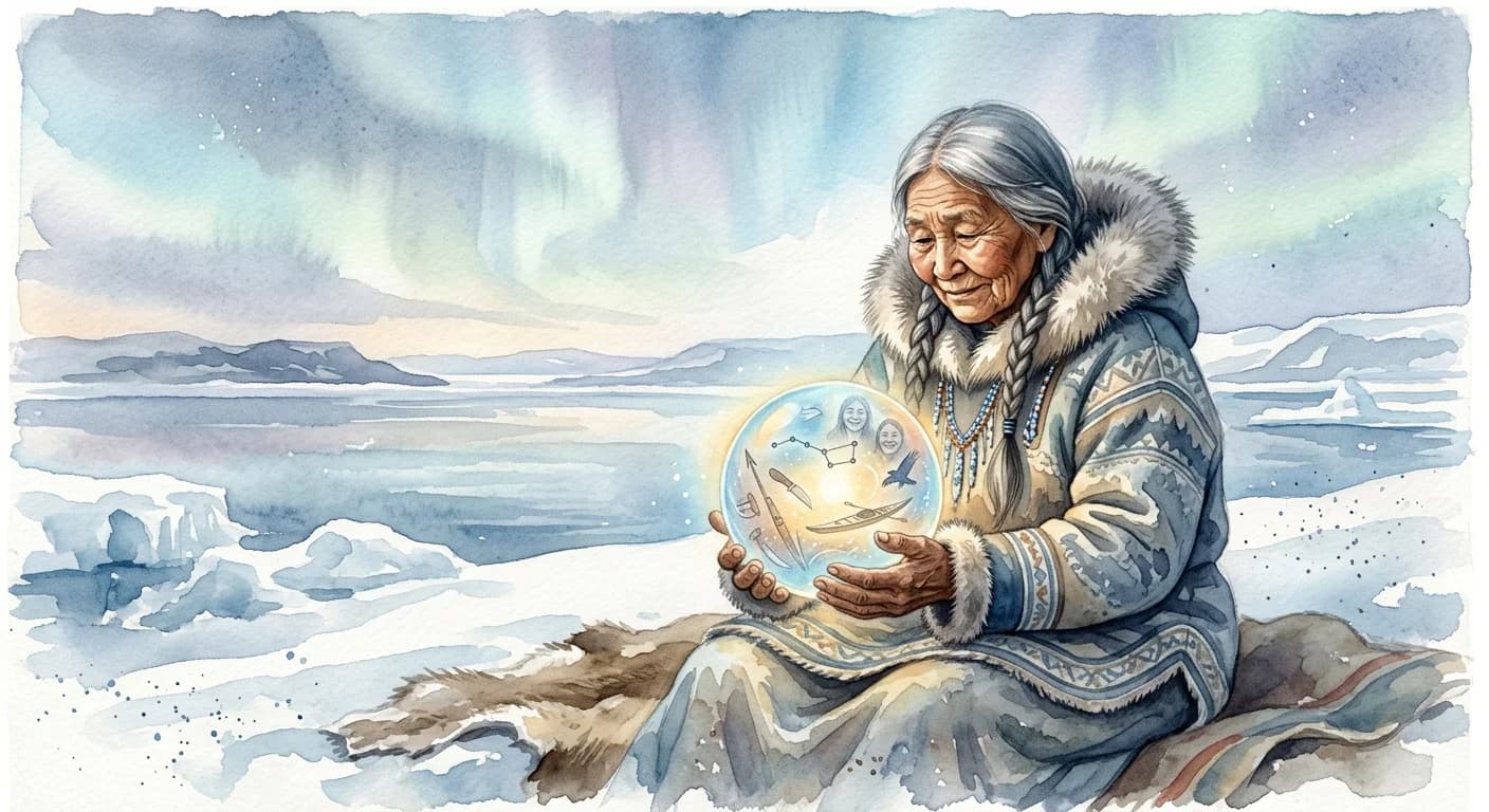 Artistic representation of Qaujimajatuqangit