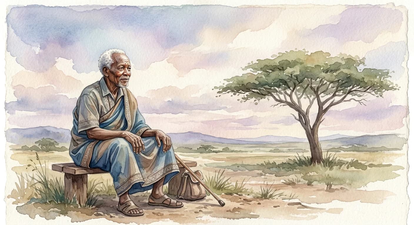 Artistic representation of Mzee