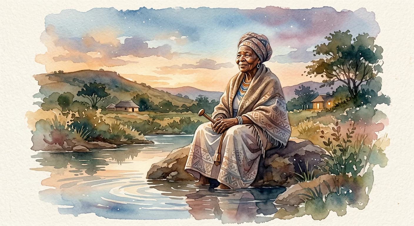Artistic representation of Isithunzi
