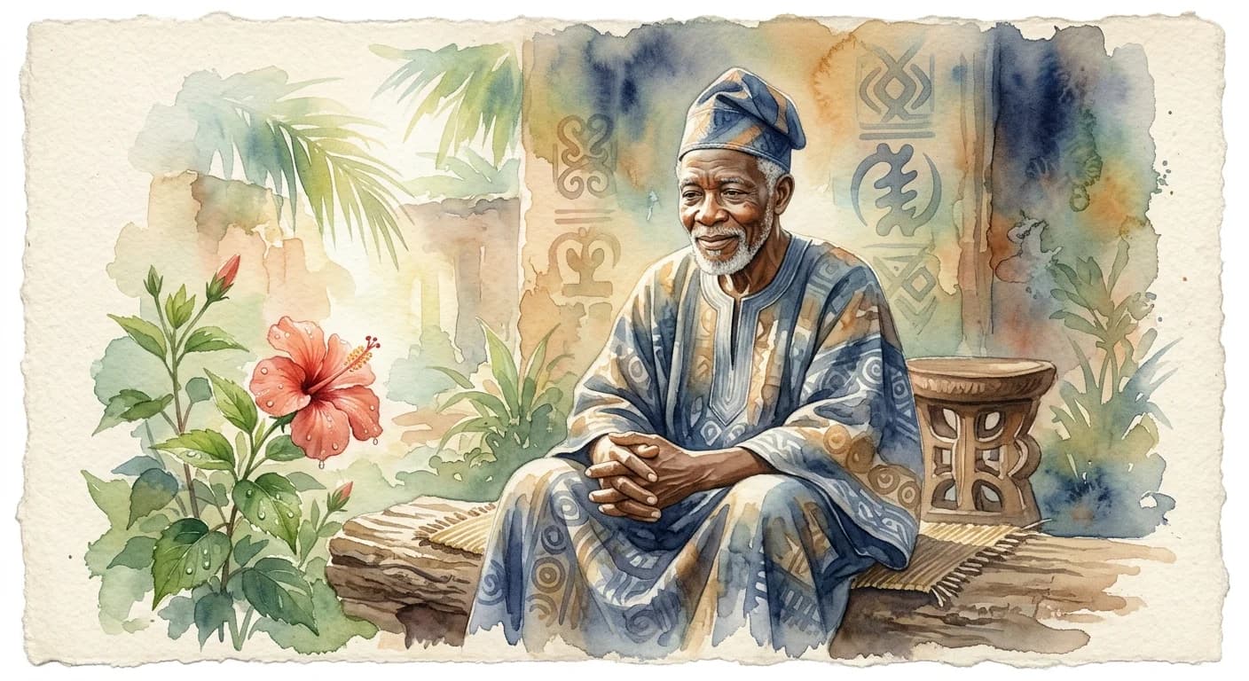 Artistic representation of Ọmọlúwàbí