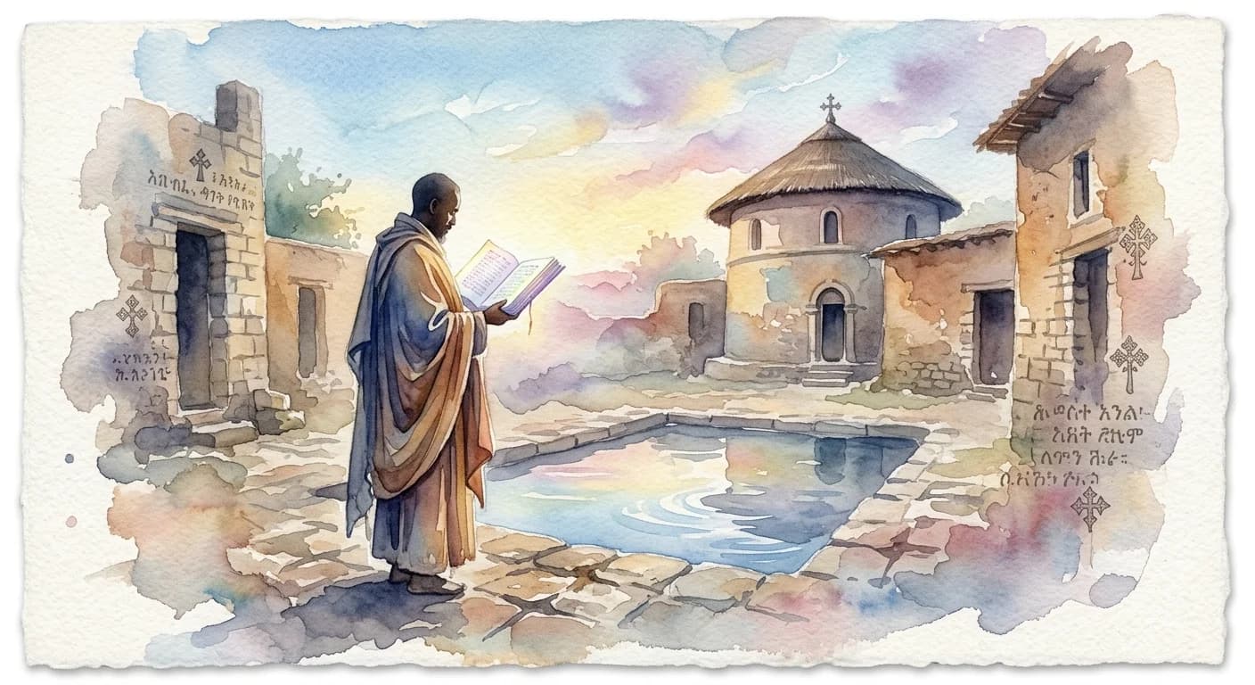 Artistic representation of Debtera