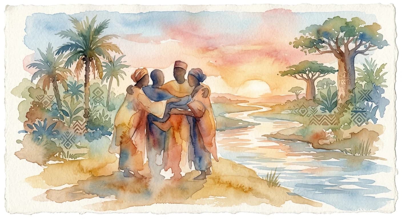 Artistic representation of Zumunci