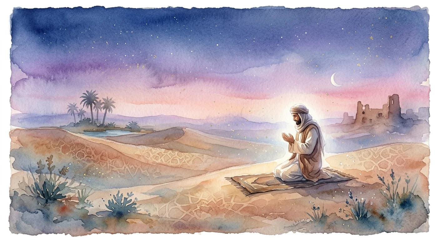 Artistic representation of Dhikr