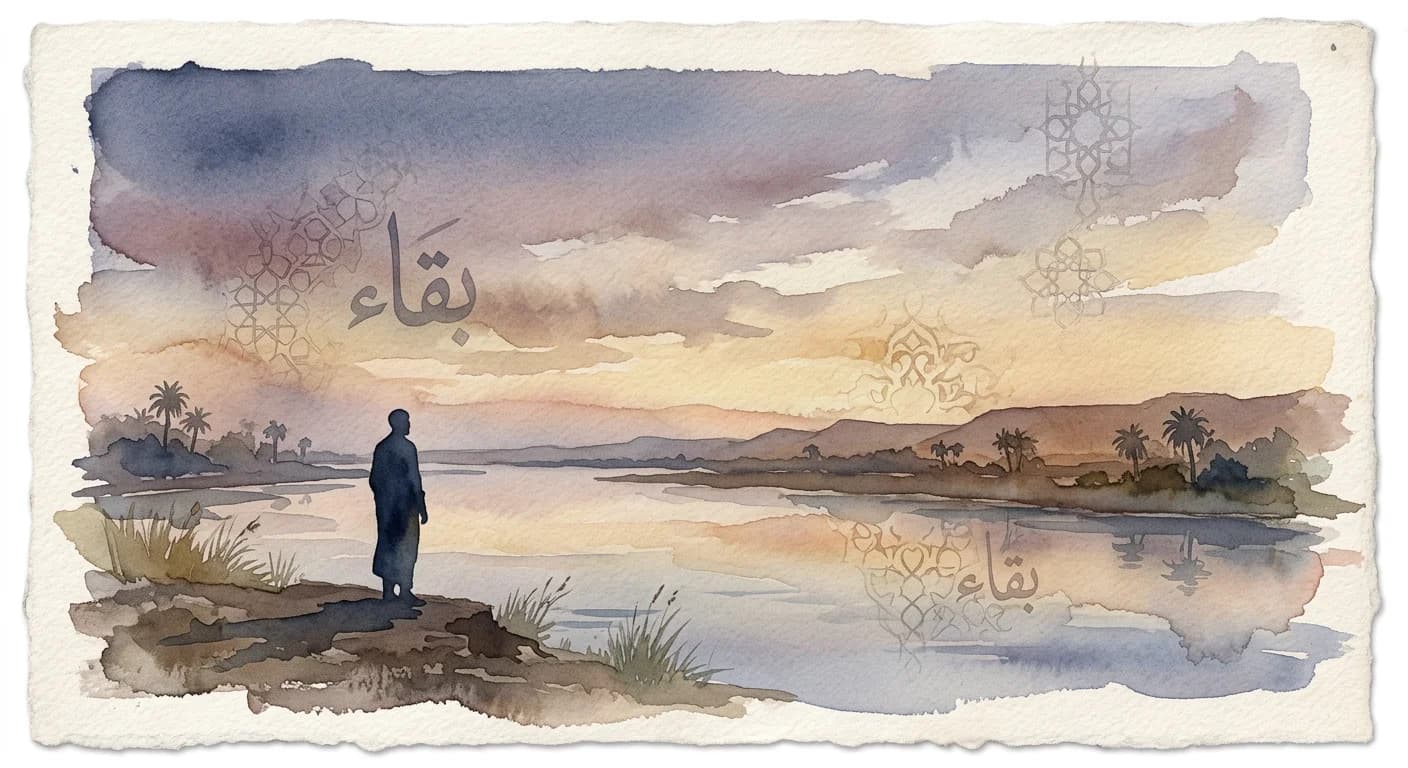 Artistic representation of Baqa'