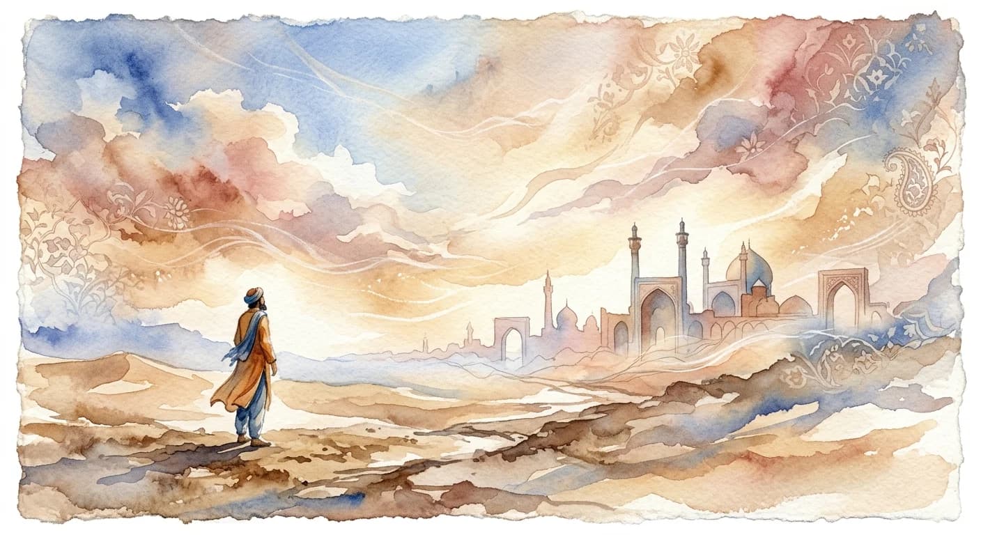 Artistic representation of Namak-neshnas