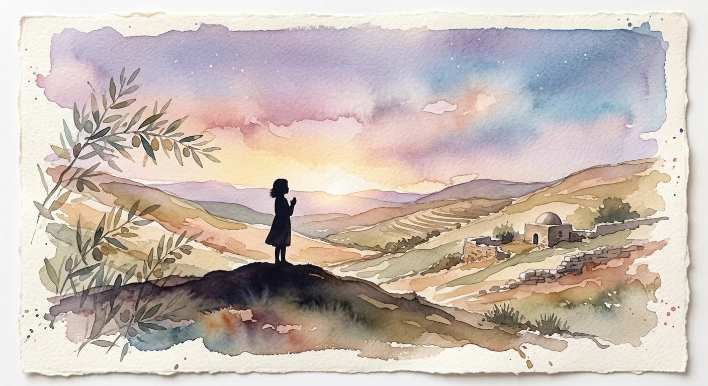 Artistic representation of Amidah