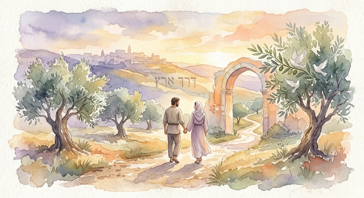Artistic representation of Derech Eretz