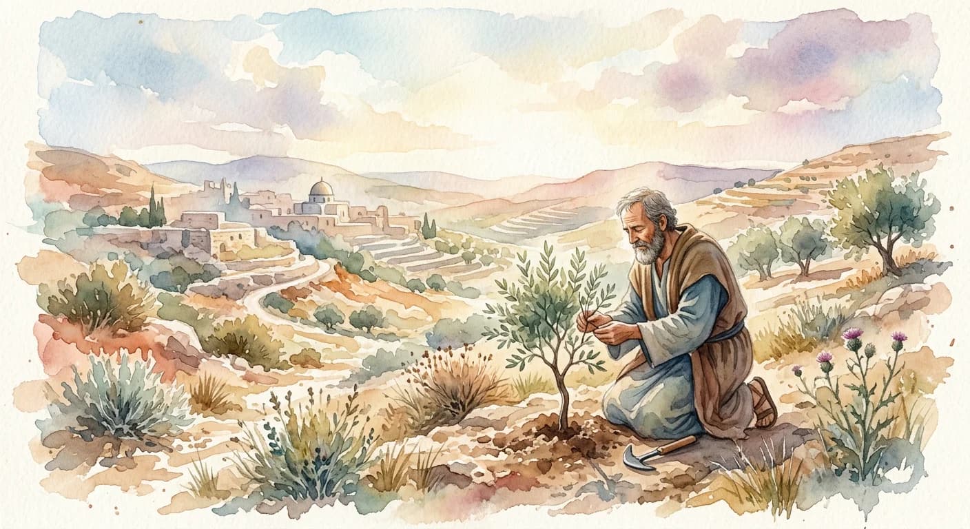 Artistic representation of Avodah