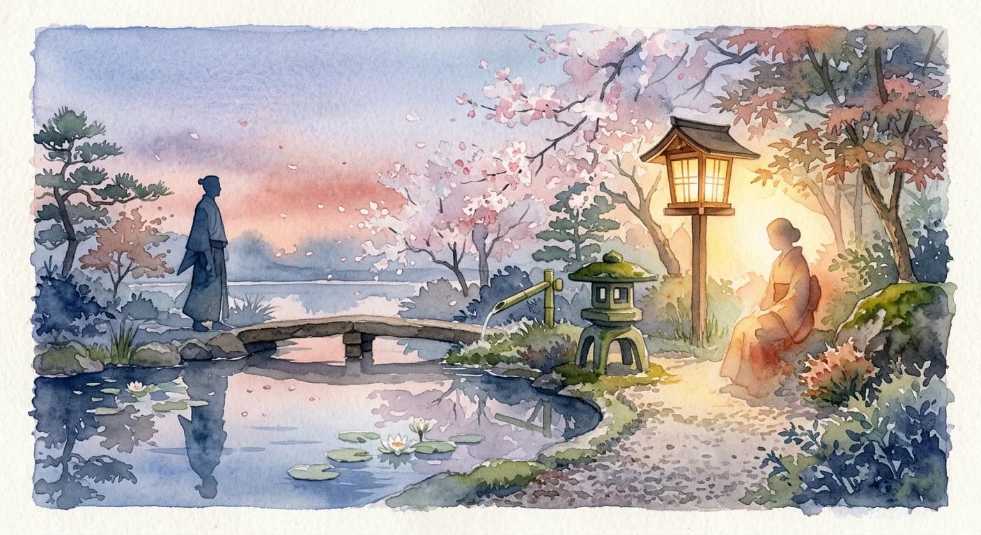 Artistic representation of Honne and Tatemae