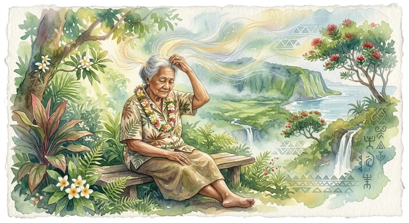 Artistic representation of Pana Po'o