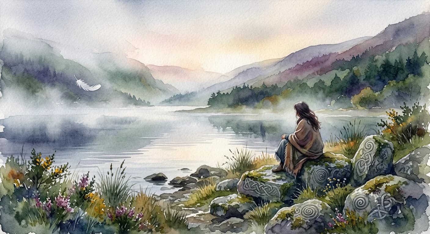 Artistic representation of Suaimhneas