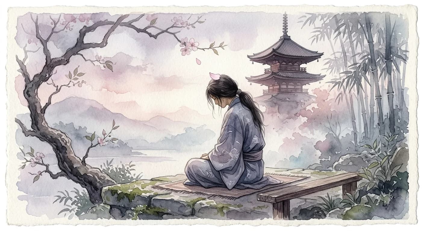Artistic representation of Arigata-meiwaku