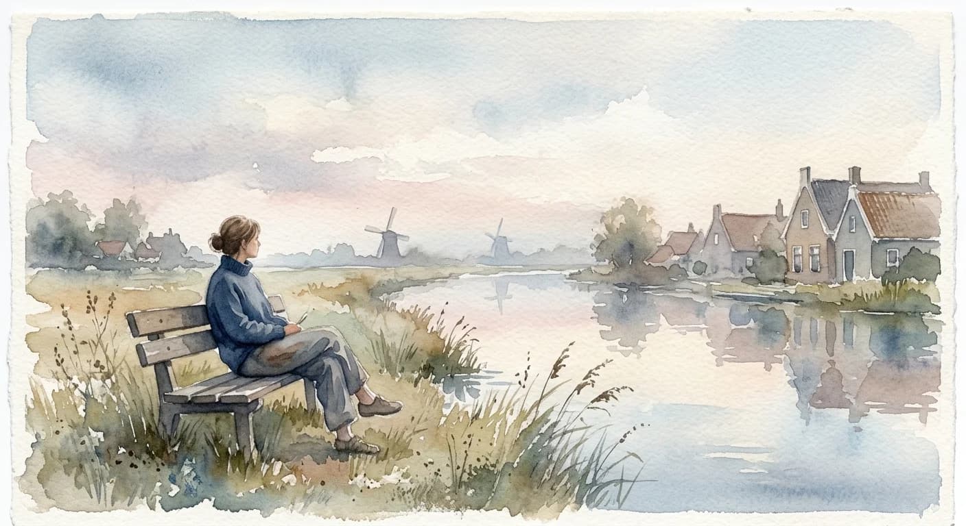 Artistic representation of Niksen