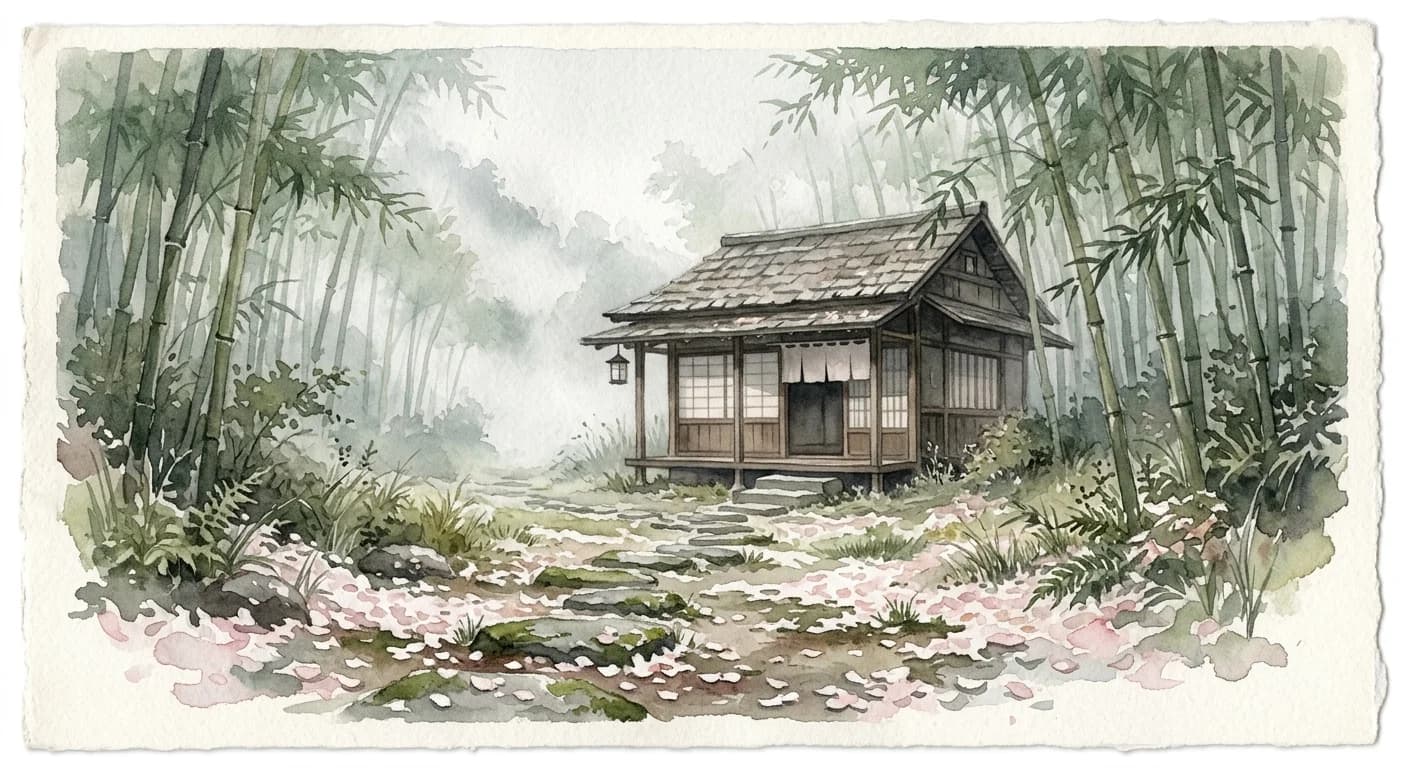 Artistic representation of Wabi