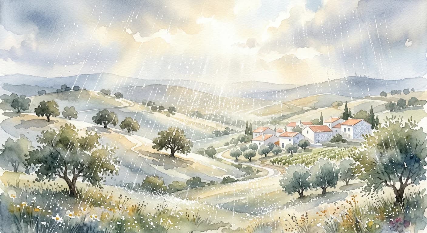 Artistic representation of Chuva de prata