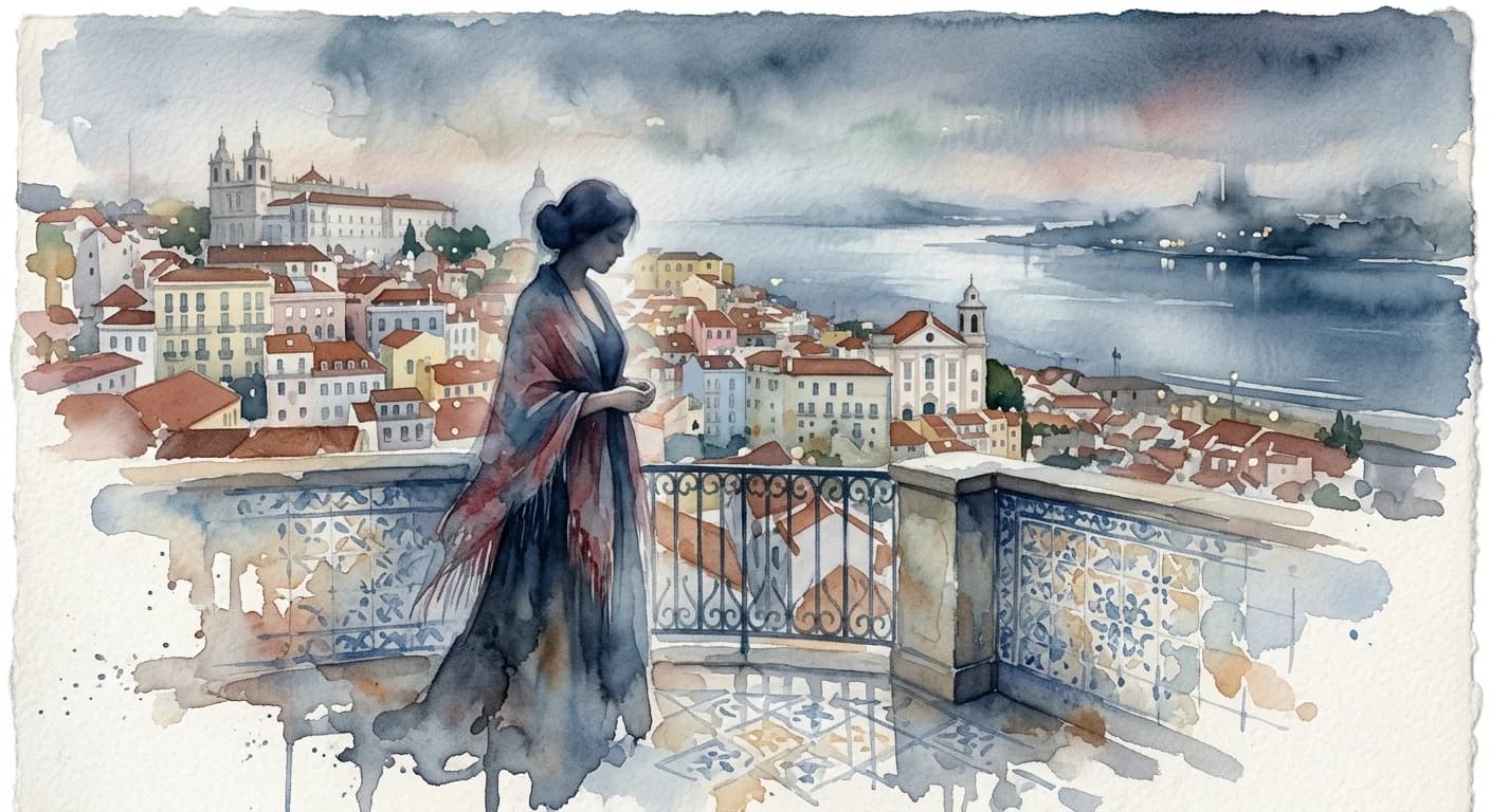 Artistic representation of Fado