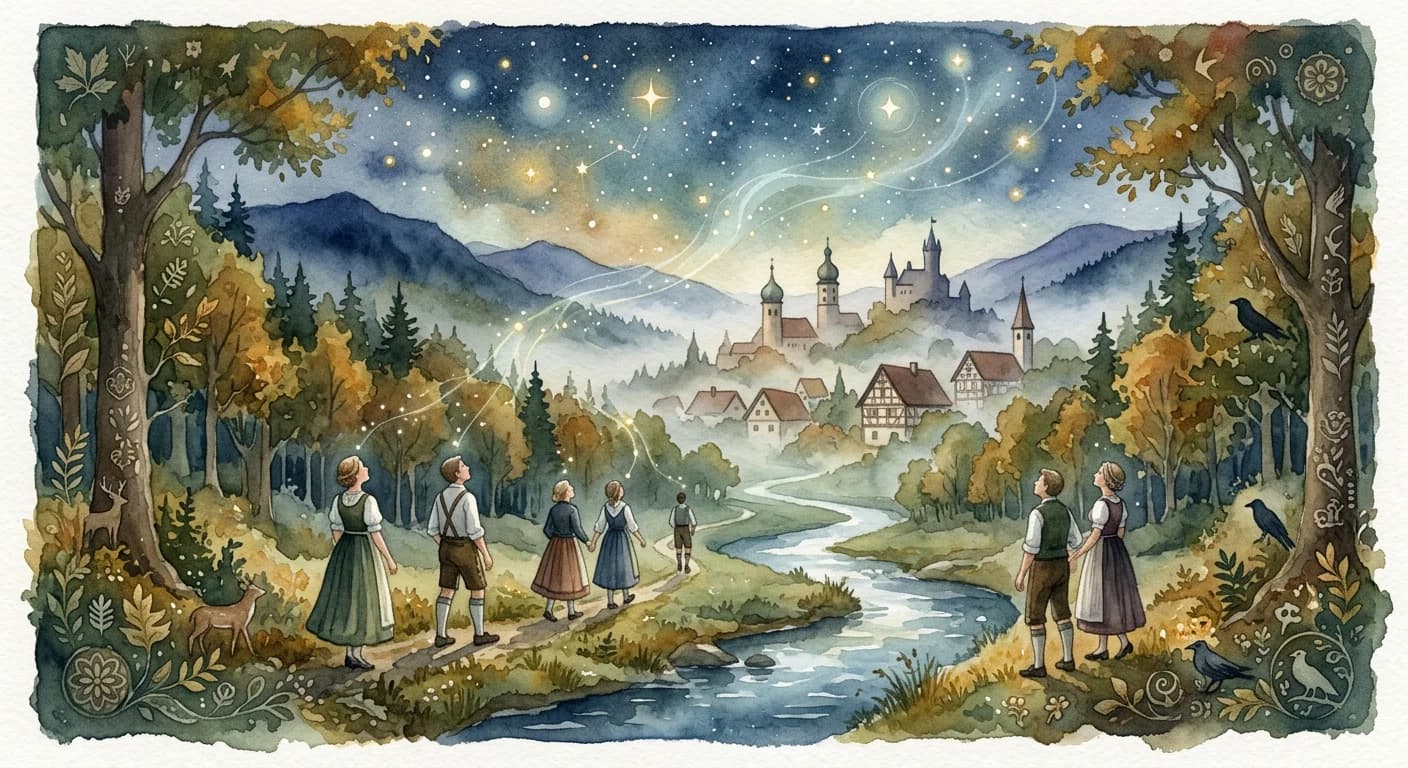 Artistic representation of Volksgeist