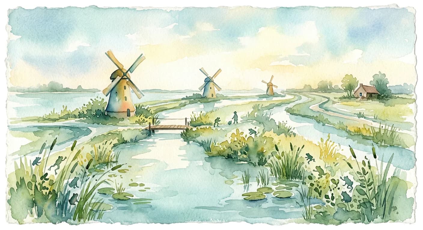 Artistic representation of Kikkerlandje