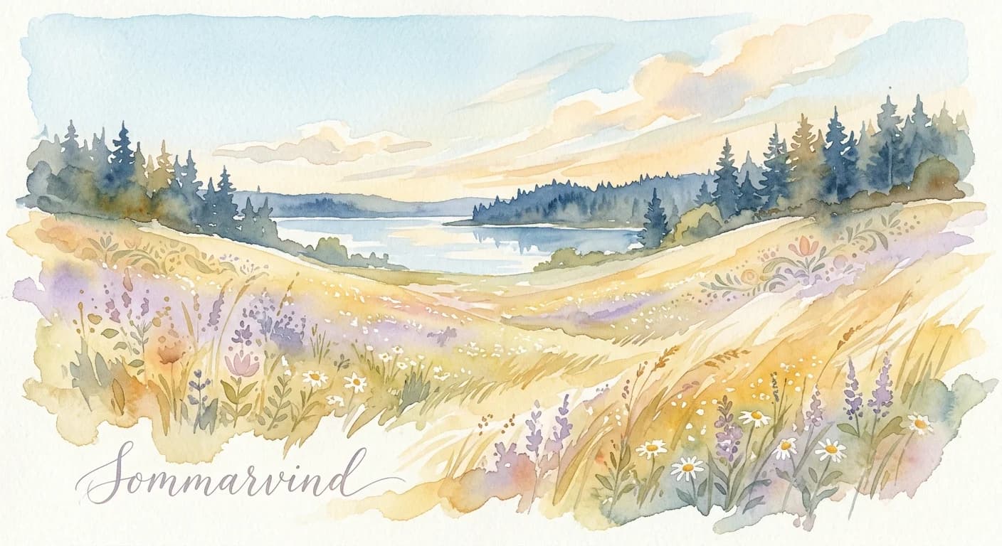 Artistic representation of Sommarvind