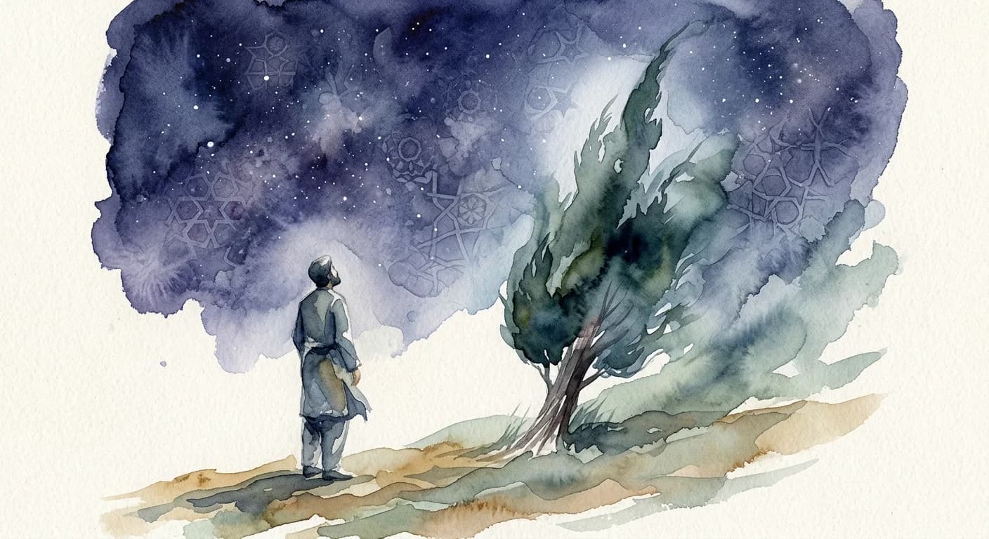 Artistic representation of Afkham