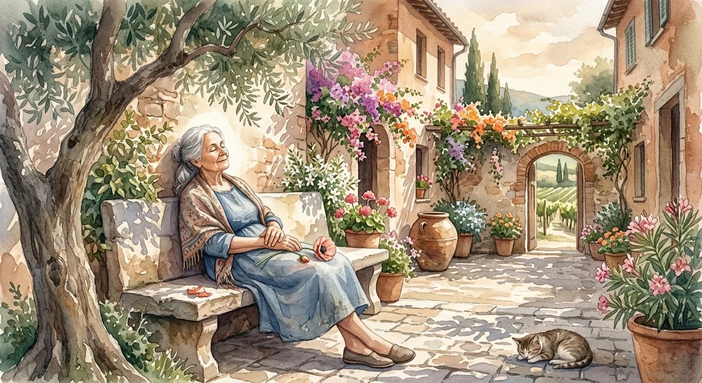Artistic representation of Bel far niente
