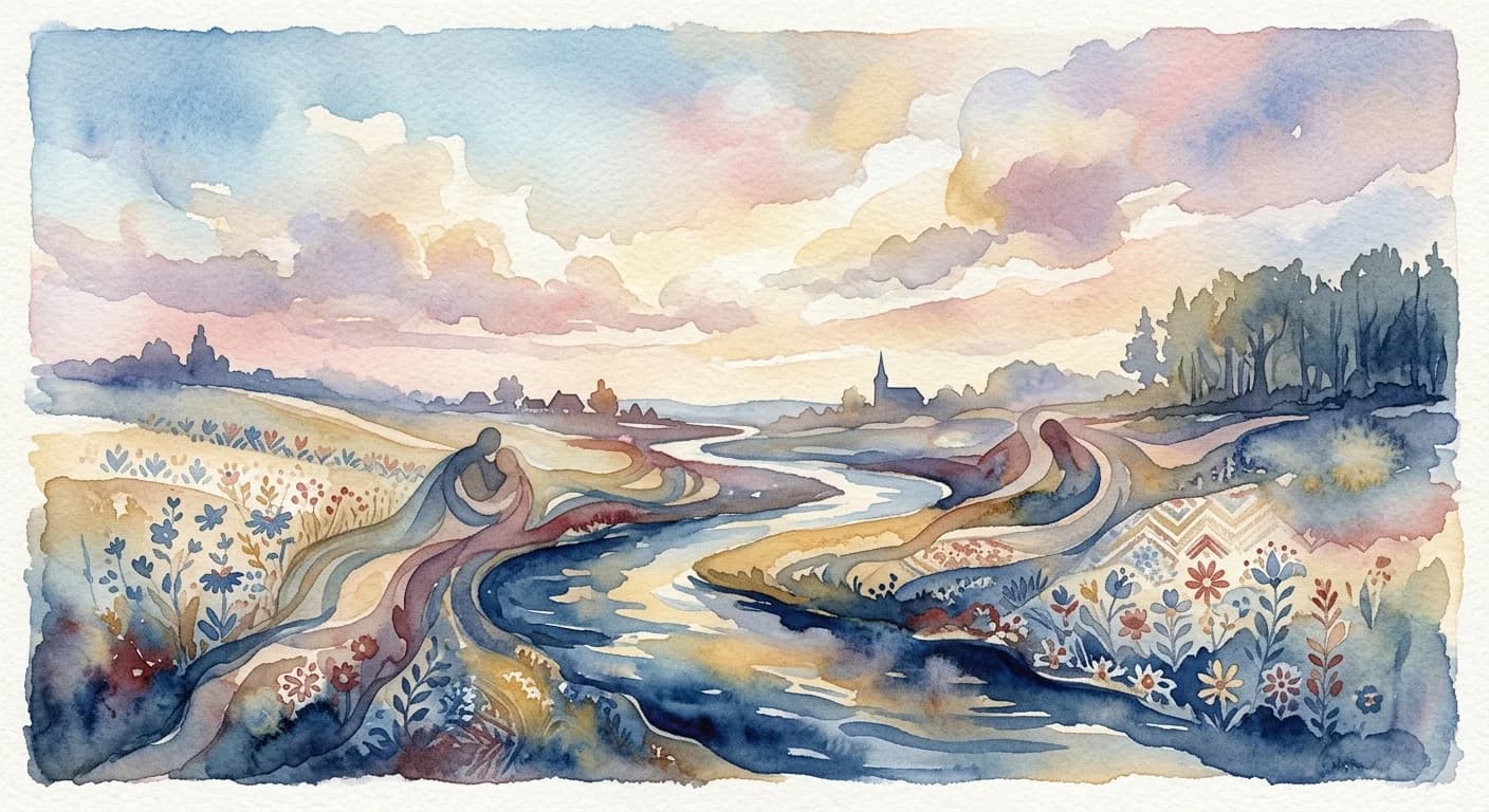 Artistic representation of Miłość