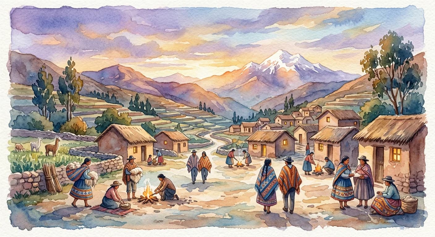 Artistic representation of Minga