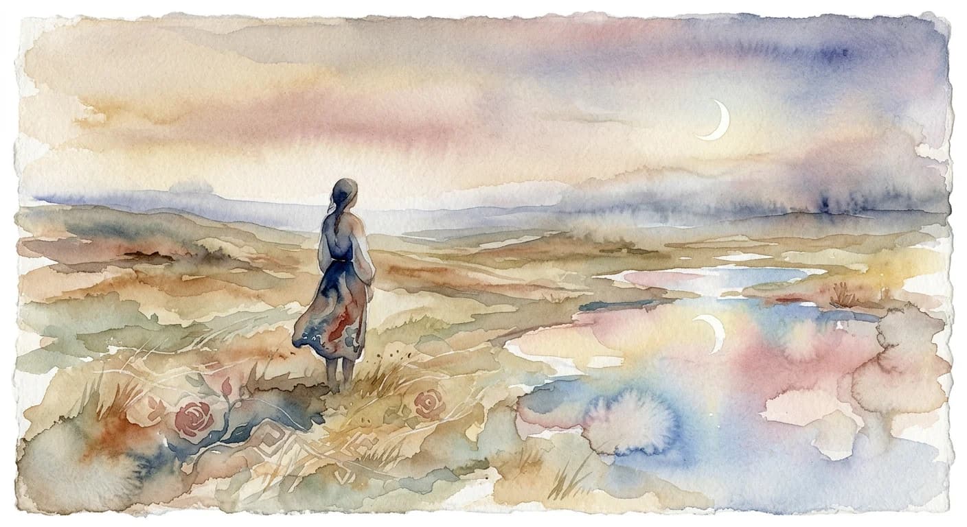 Artistic representation of Pragnienie