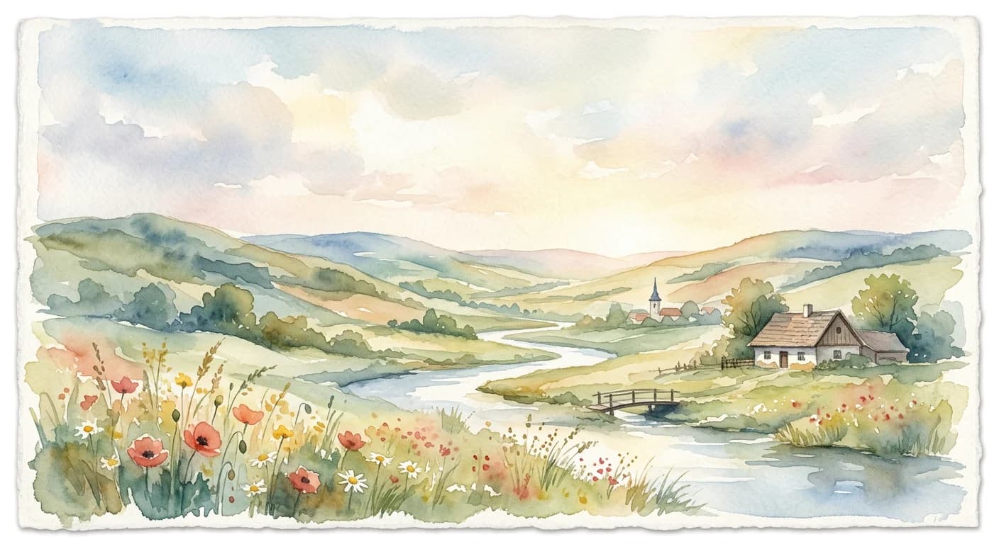 Artistic representation of Radost