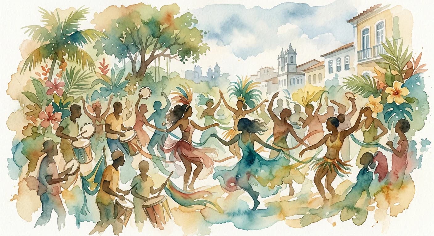 Artistic representation of Samba