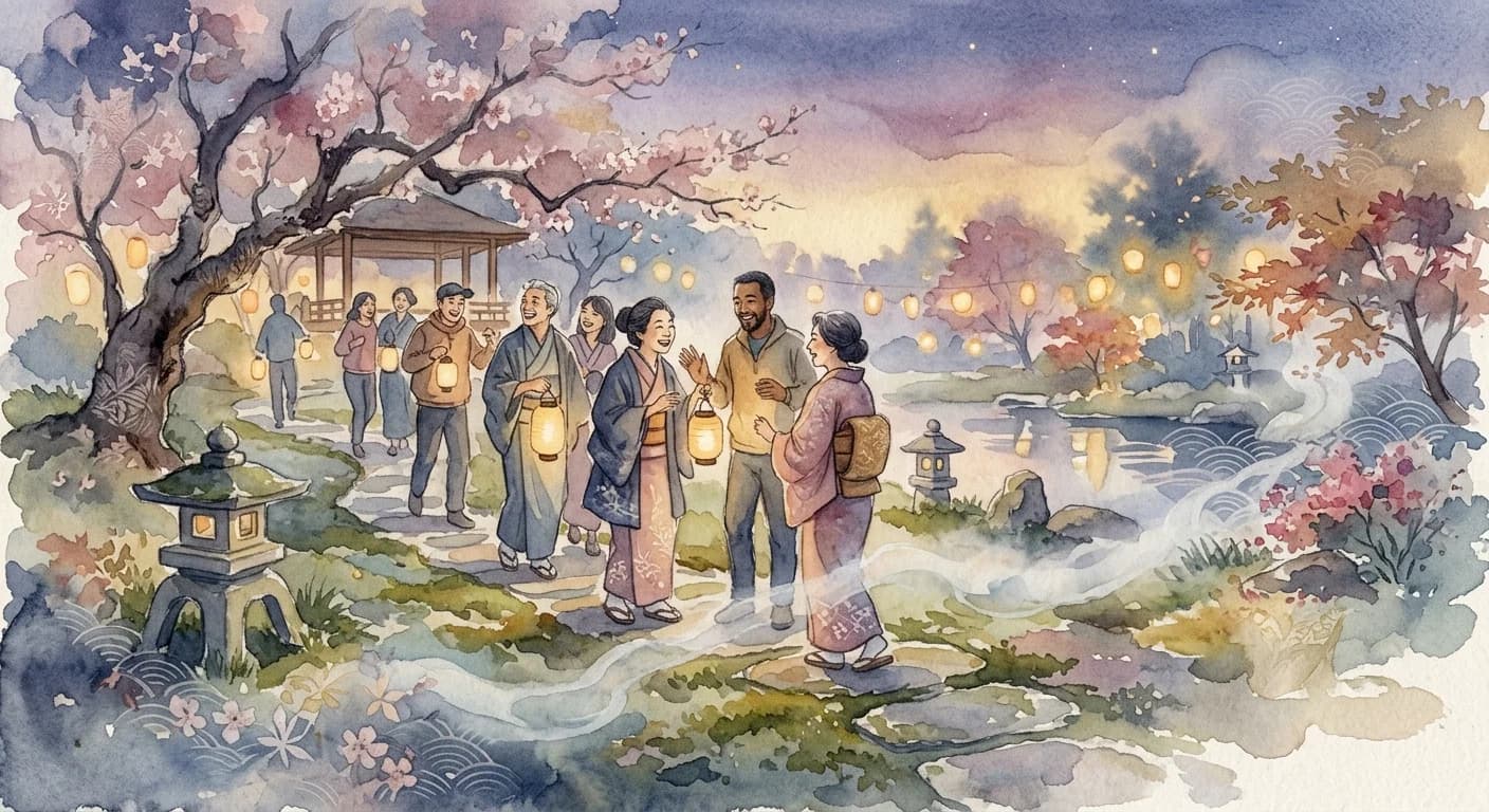 Artistic representation of Shiritori